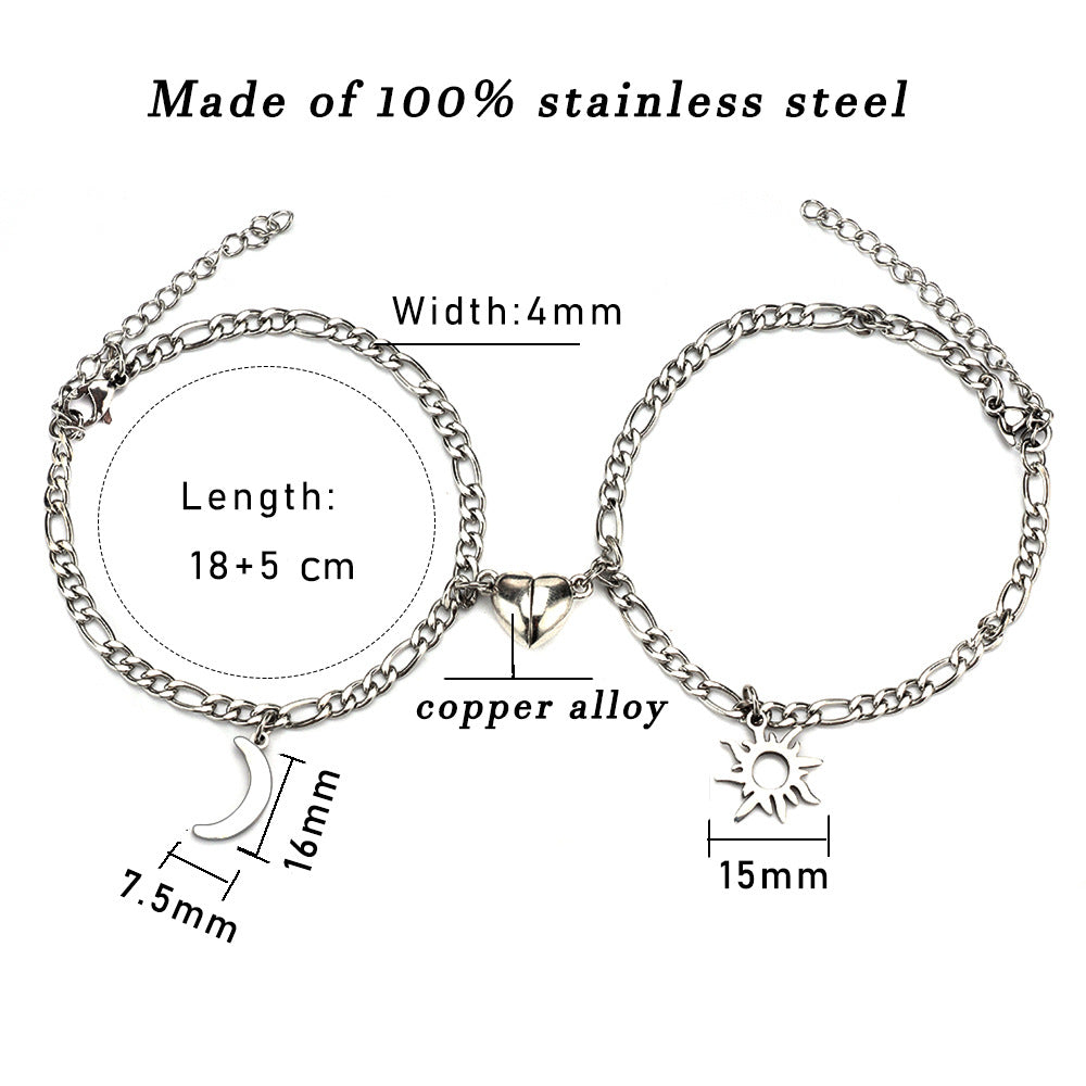 Sun & Moon Bracelet Pair — product view 7