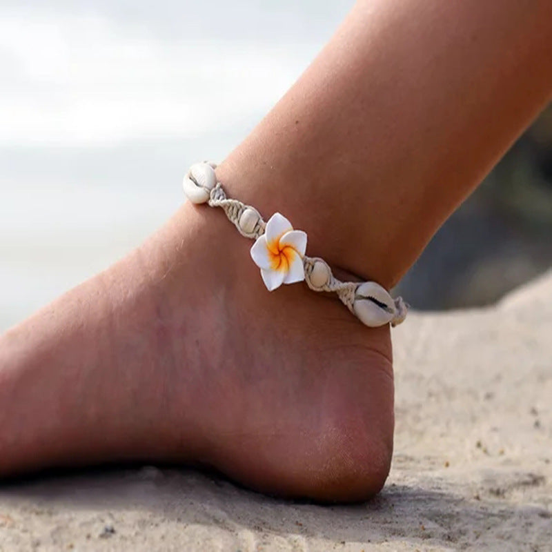 Seashell Anklet - product view 2