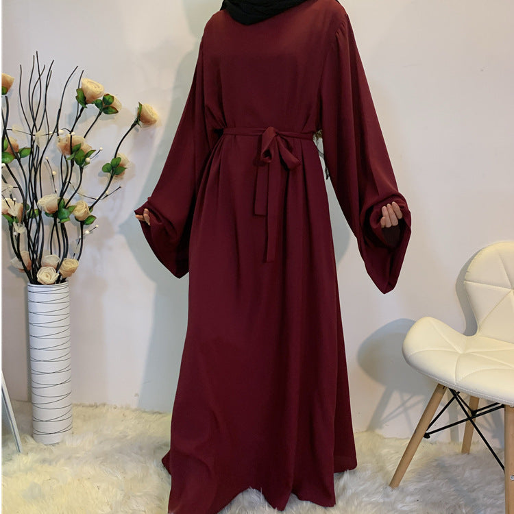 Fluid A-Line Abaya - product view 1