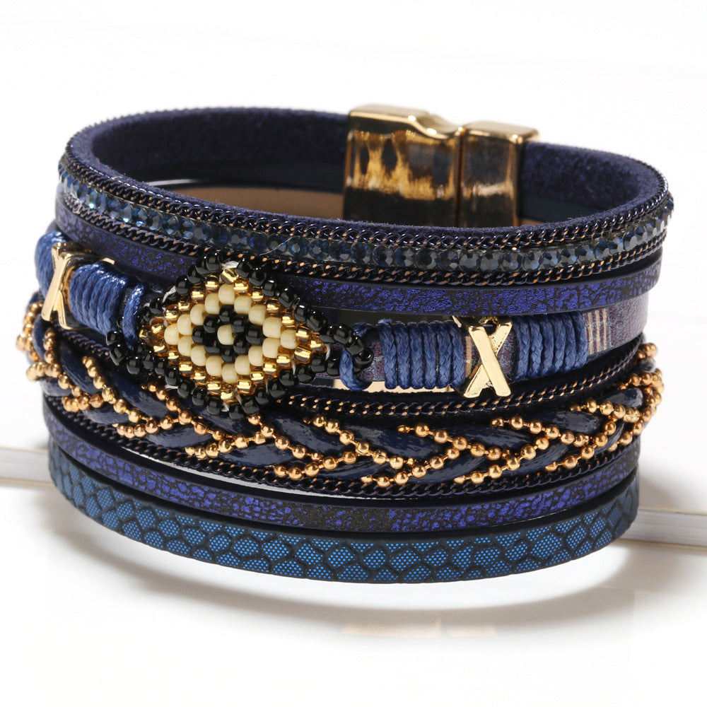 Evil Eye Wrap Bracelet — product view 2