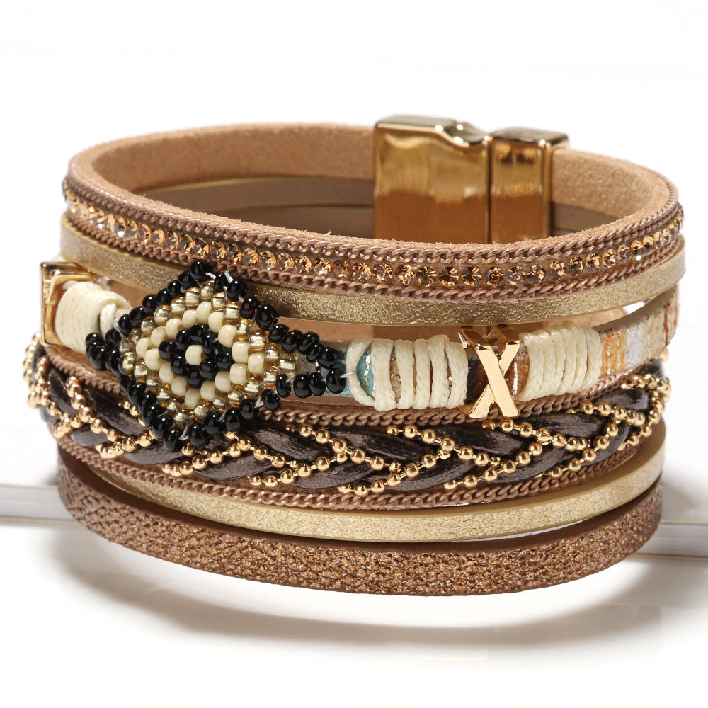 Evil Eye Wrap Bracelet — product view 4
