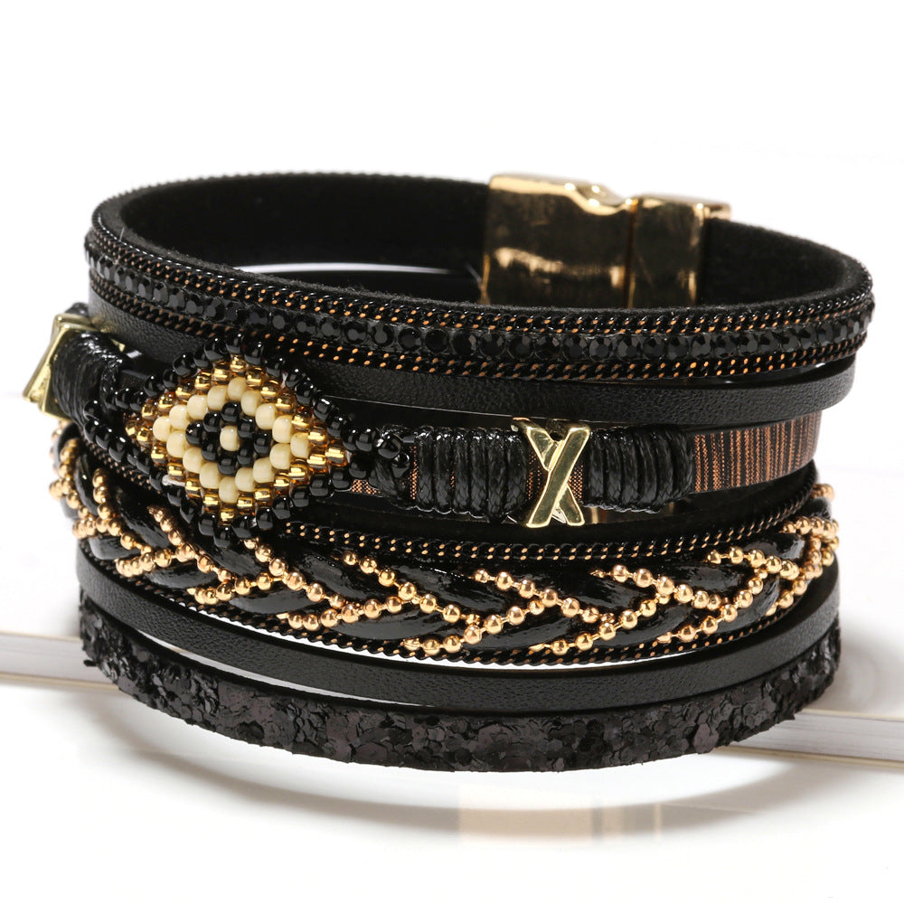 Evil Eye Wrap Bracelet — product view 3