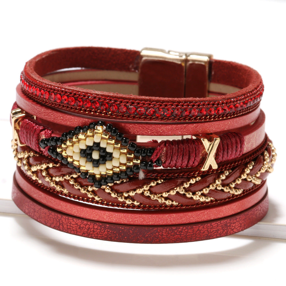 Evil Eye Wrap Bracelet — product view 5
