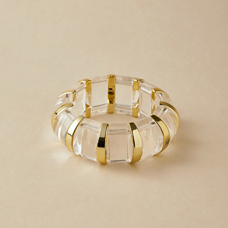 Marbled Acrylic Bangle - product view 11