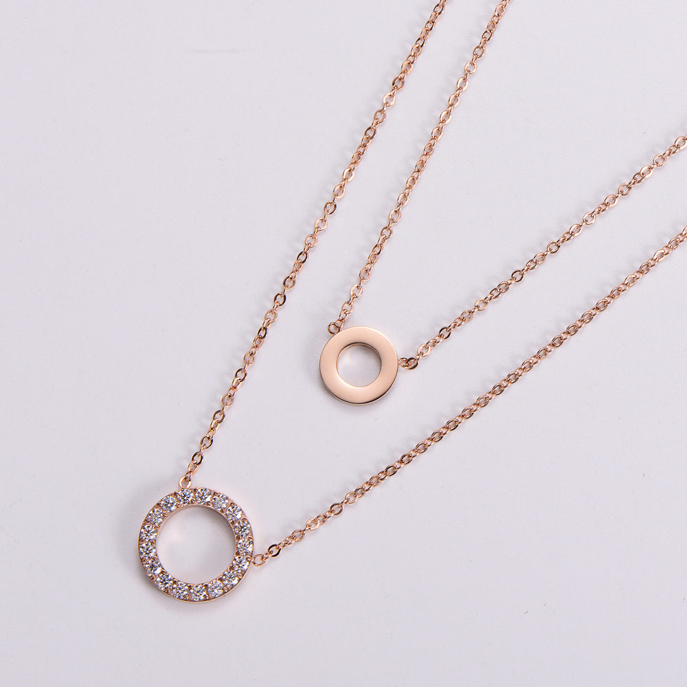 Zircon Pendant Necklace - product view 8