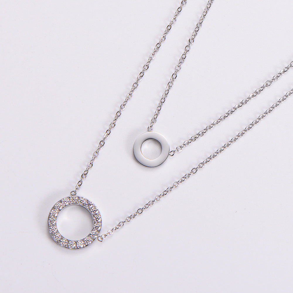 Zircon Pendant Necklace - product view 9