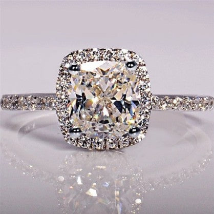 Pavé Bridal Ring — product view 4