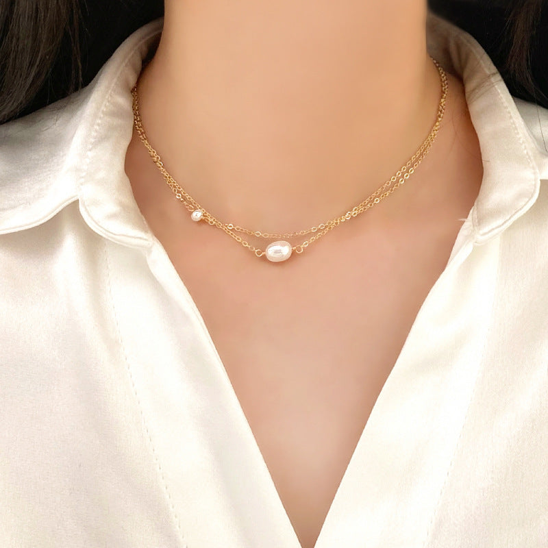 Freshwater Pearl Necklace — product view 6