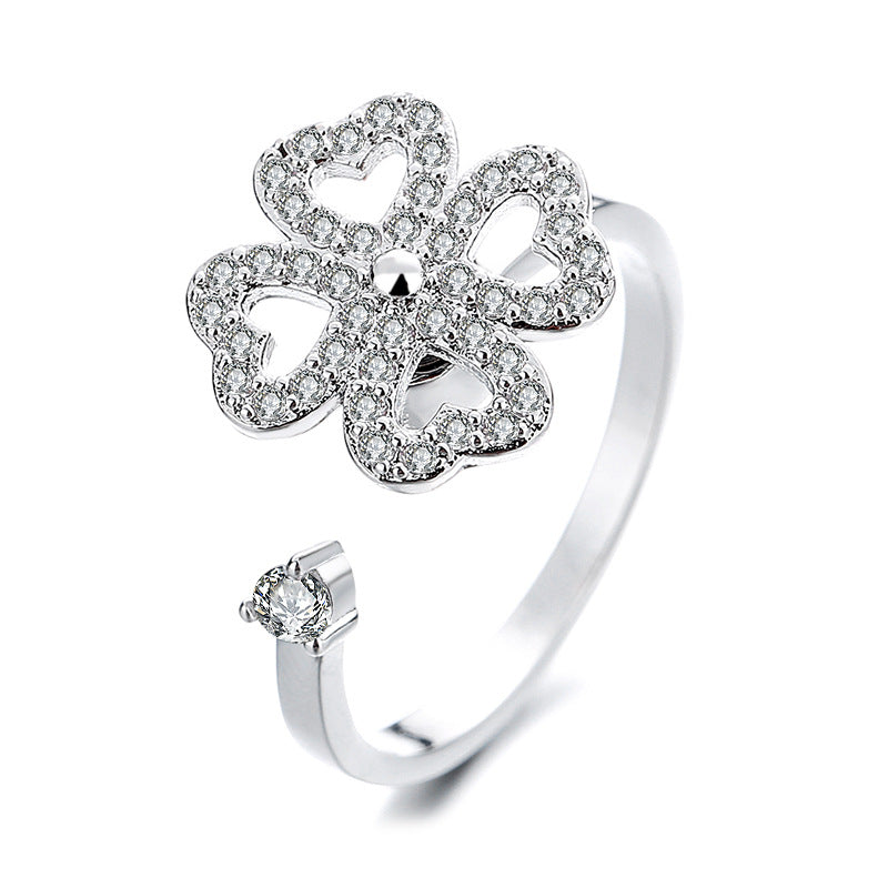 Rotating Motif Adjustable Ring — product view 17