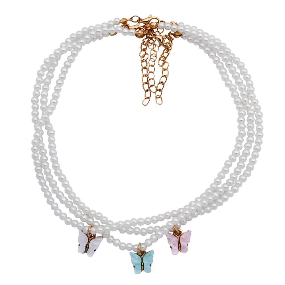 Bow Glass-Bead Choker — product view 9
