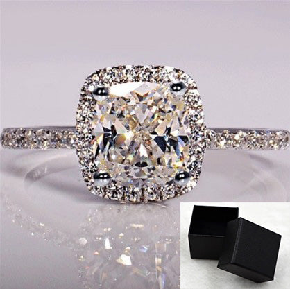 Pavé Bridal Ring — product view 8
