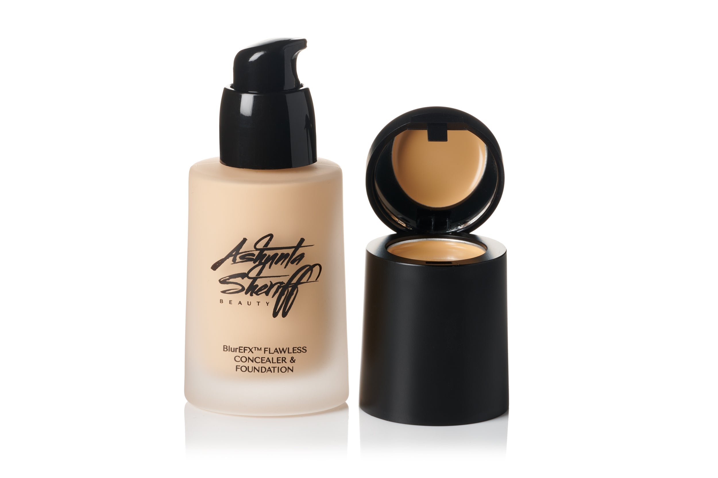 BlurEFX Fair Goddess complexion shade model