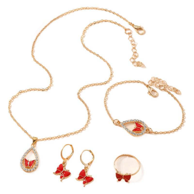 Butterfly Jewelry Set - product view 5