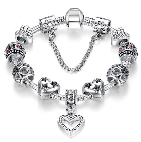 Crystal Charm Bracelet — product view 3