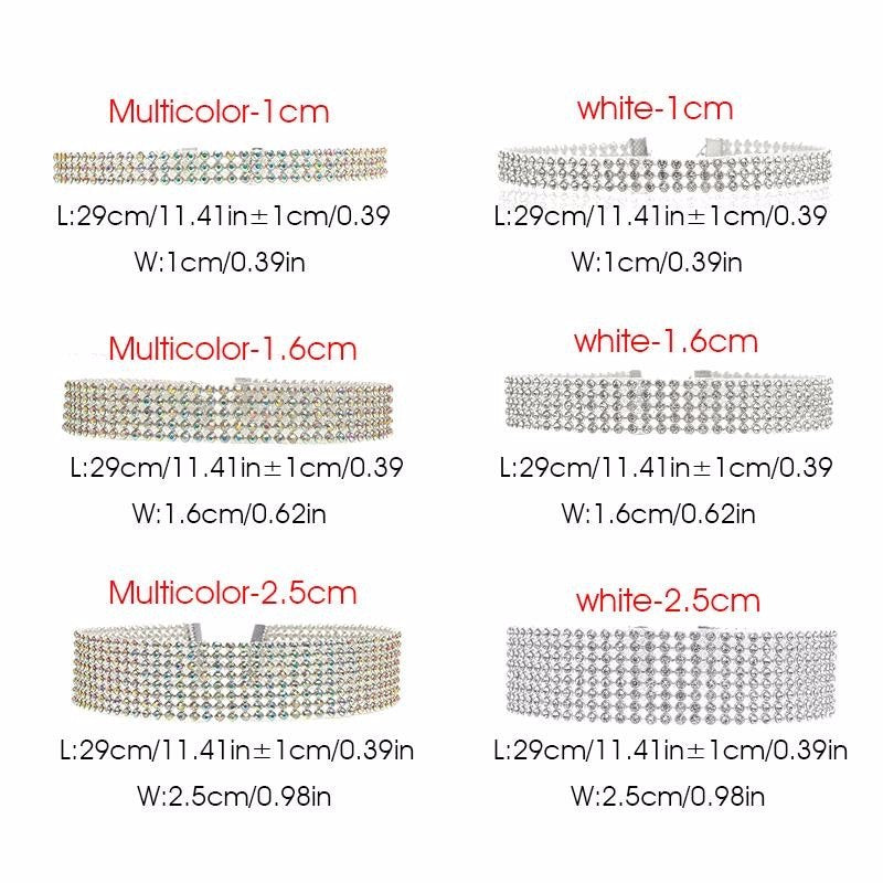 Crystal Pave Choker - product view 4