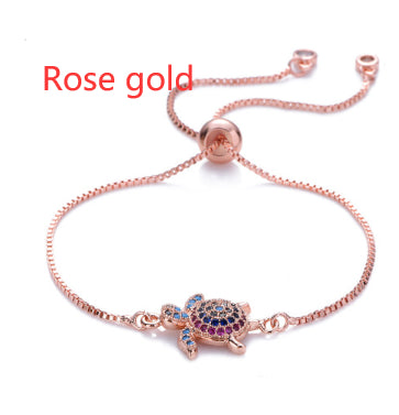 Crystal Turtle Bracelet — product view 8