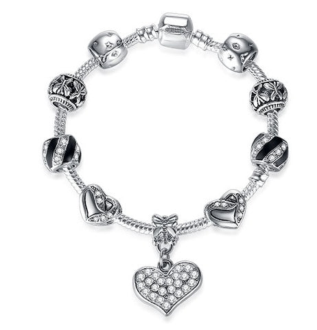 Crystal Charm Bracelet — product view 9