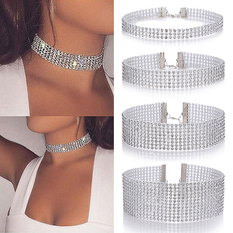 Crystal Pave Choker - product view 1