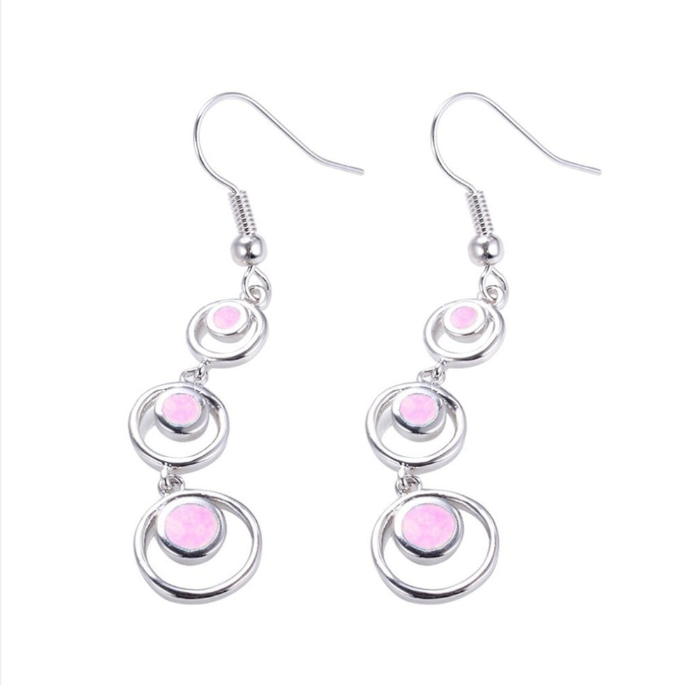 Blue Flame Drop Earrings — product view 6