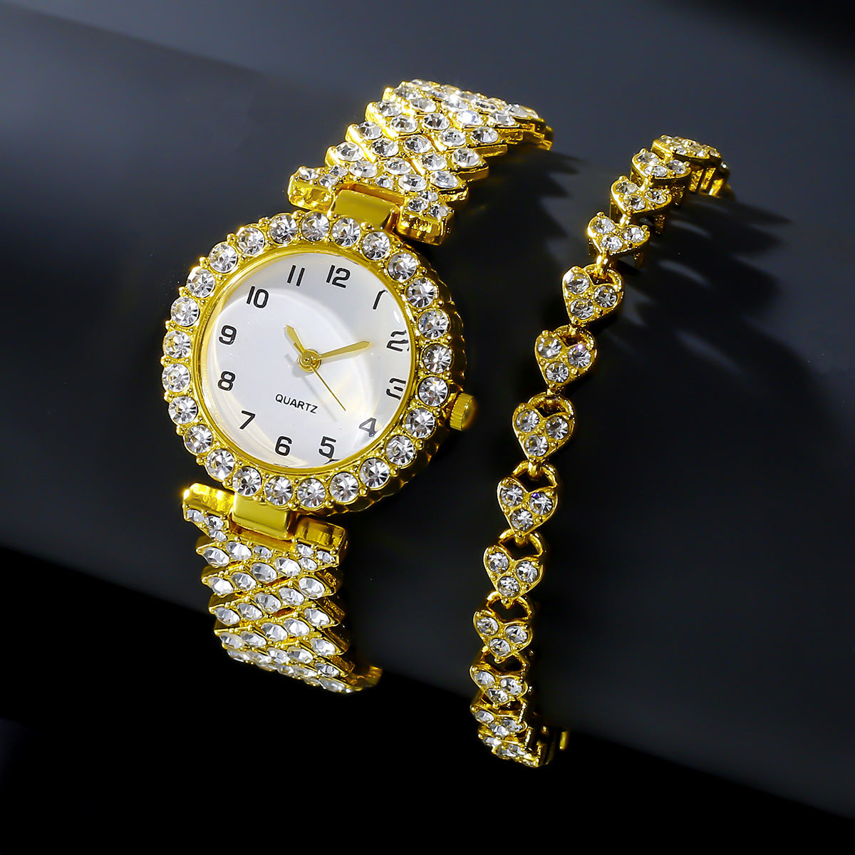Quartz Watch & Bracelet Set — product view 3