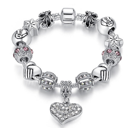 Crystal Charm Bracelet — product view 6