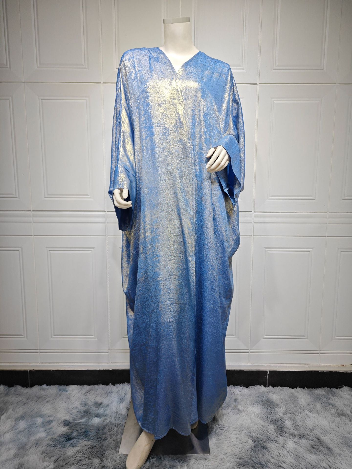 Bronzed Satin Abaya - product view 9