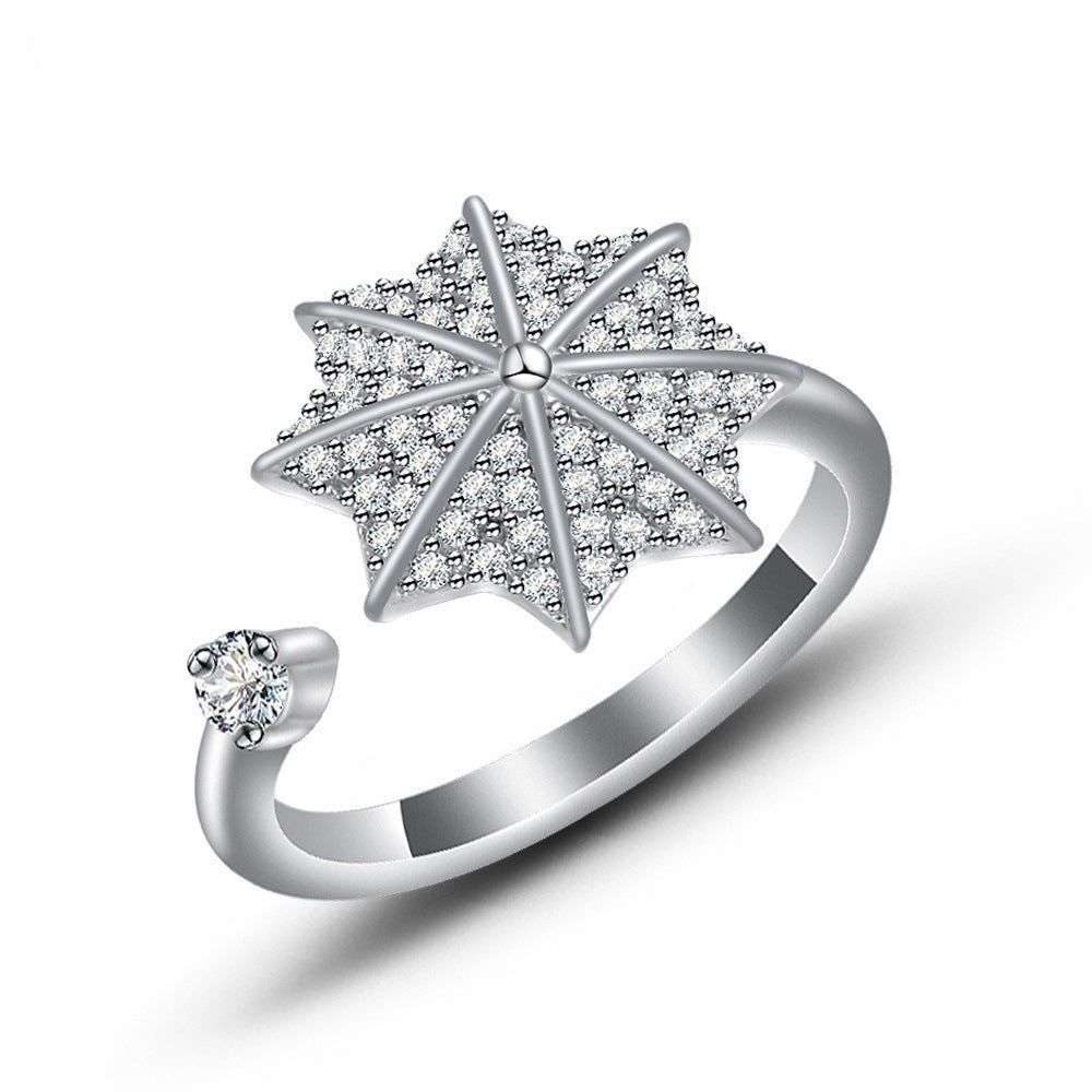 Rotating Motif Adjustable Ring — product view 10