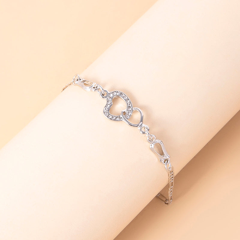 Crystal Heart Jewelry Set - product view 5