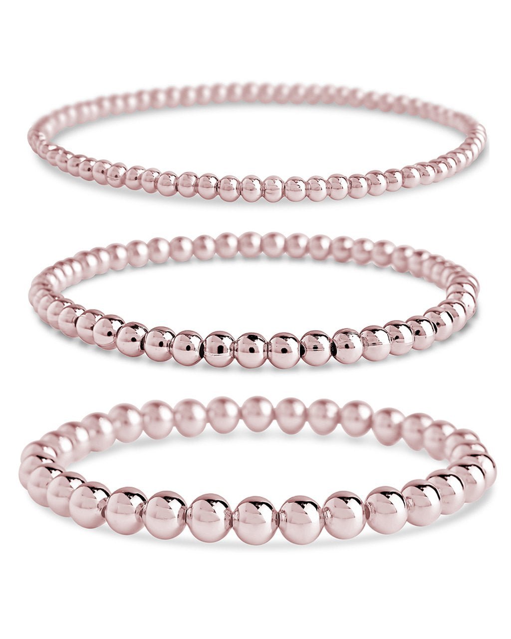 Beaded stretch bracelet set, lifestyle view 16