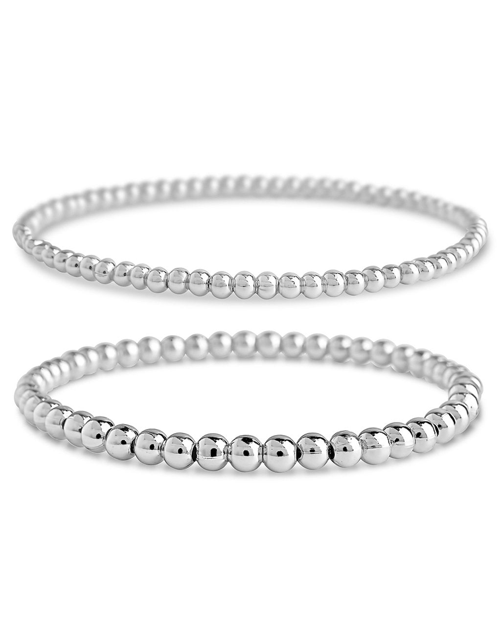 Beaded stretch bracelet set, lifestyle view 17