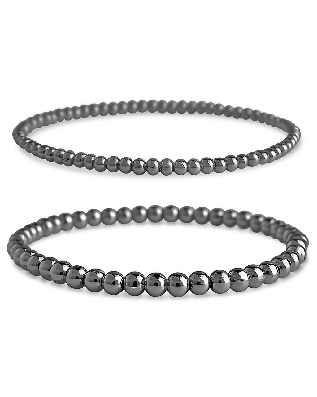 Beaded stretch bracelet set, lifestyle view 19