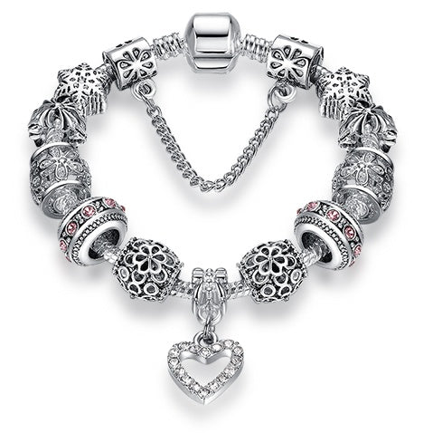 Crystal Charm Bracelet — product view 5
